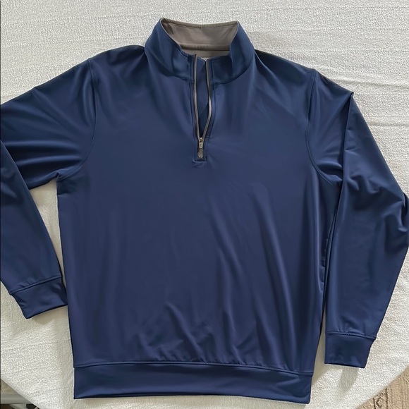 Collars & Co. Men's Blue Quarter-Zip Pullover - Picture 1 of 6
